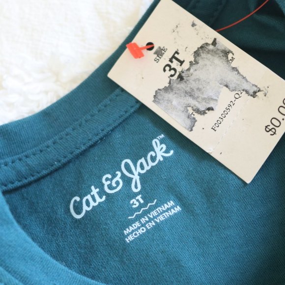 Set of 4 Spring/Summer Sparkle Waffle T-shirts, Floral Leggings & Jean Skirt NWT - Picture 10 of 16